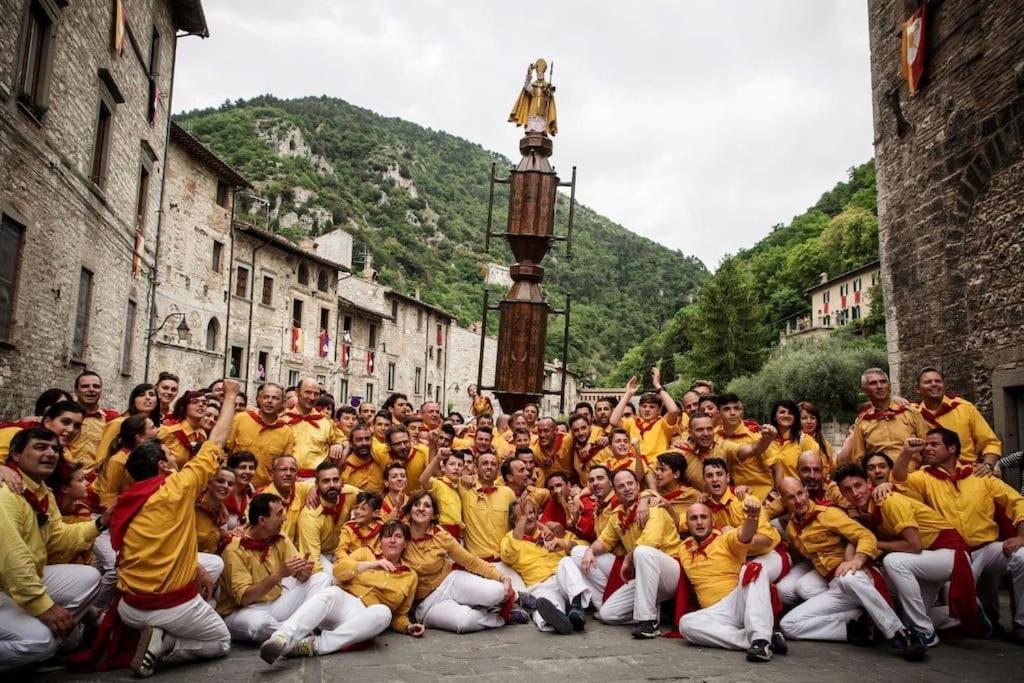 Appartamento Gattapone 9 Gubbio Exterior foto